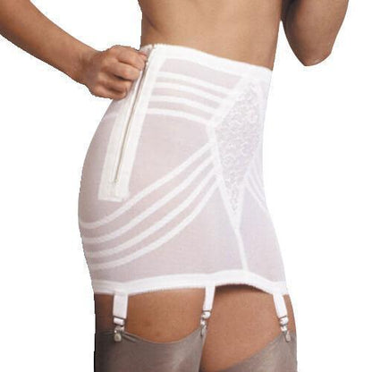 LEA – Open Girdle met Stevige Shaping - LivingCurves Open Bottom Girdle Zwart / S/26