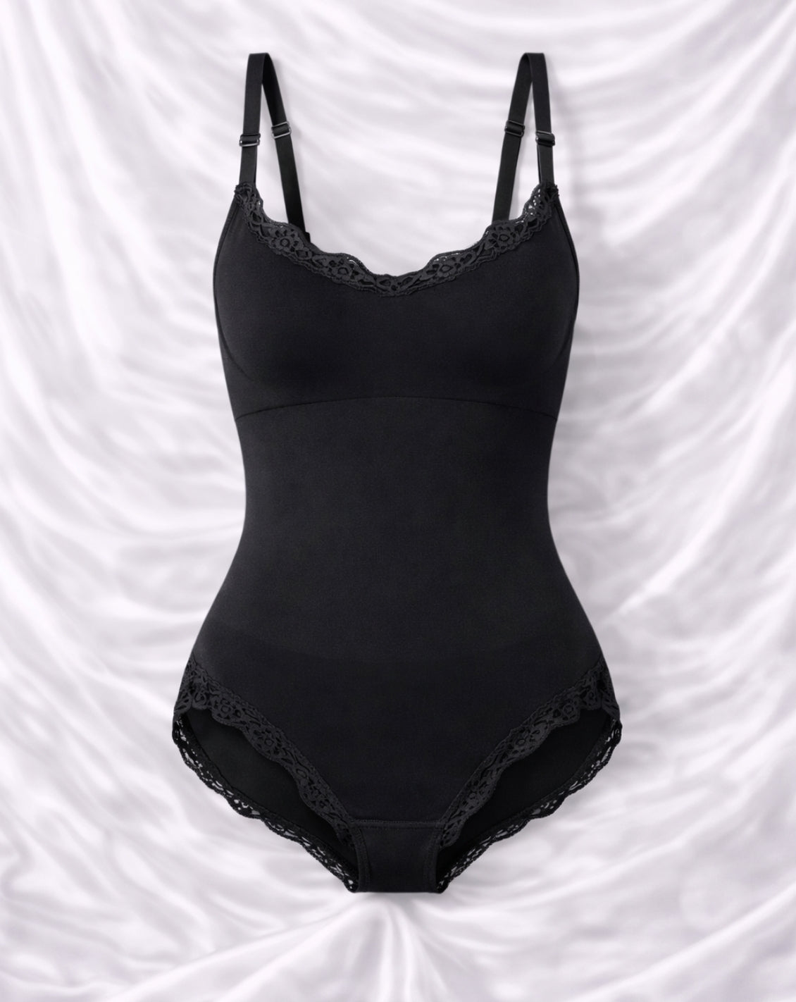 LIVC – Naadloze Bodysuit met Kant & String