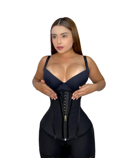 NIVOR – Taille Corset Faja - LivingCurves Zwart / XS