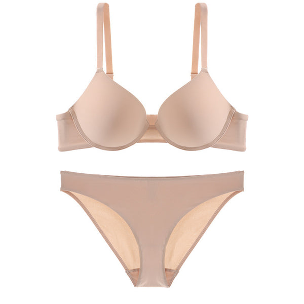 BS - Cross Backless Bra Panties Set