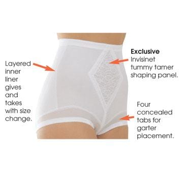 NOA – Panty Brief Medium Shaping - LivingCurves Panty Brief Zwart / S/26