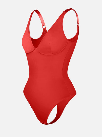 LIVC – V-Neck Tummy Control Shaping Bodysuit | Naadloze Comfort Body met Shaping Effect & Elegante Pasvorm