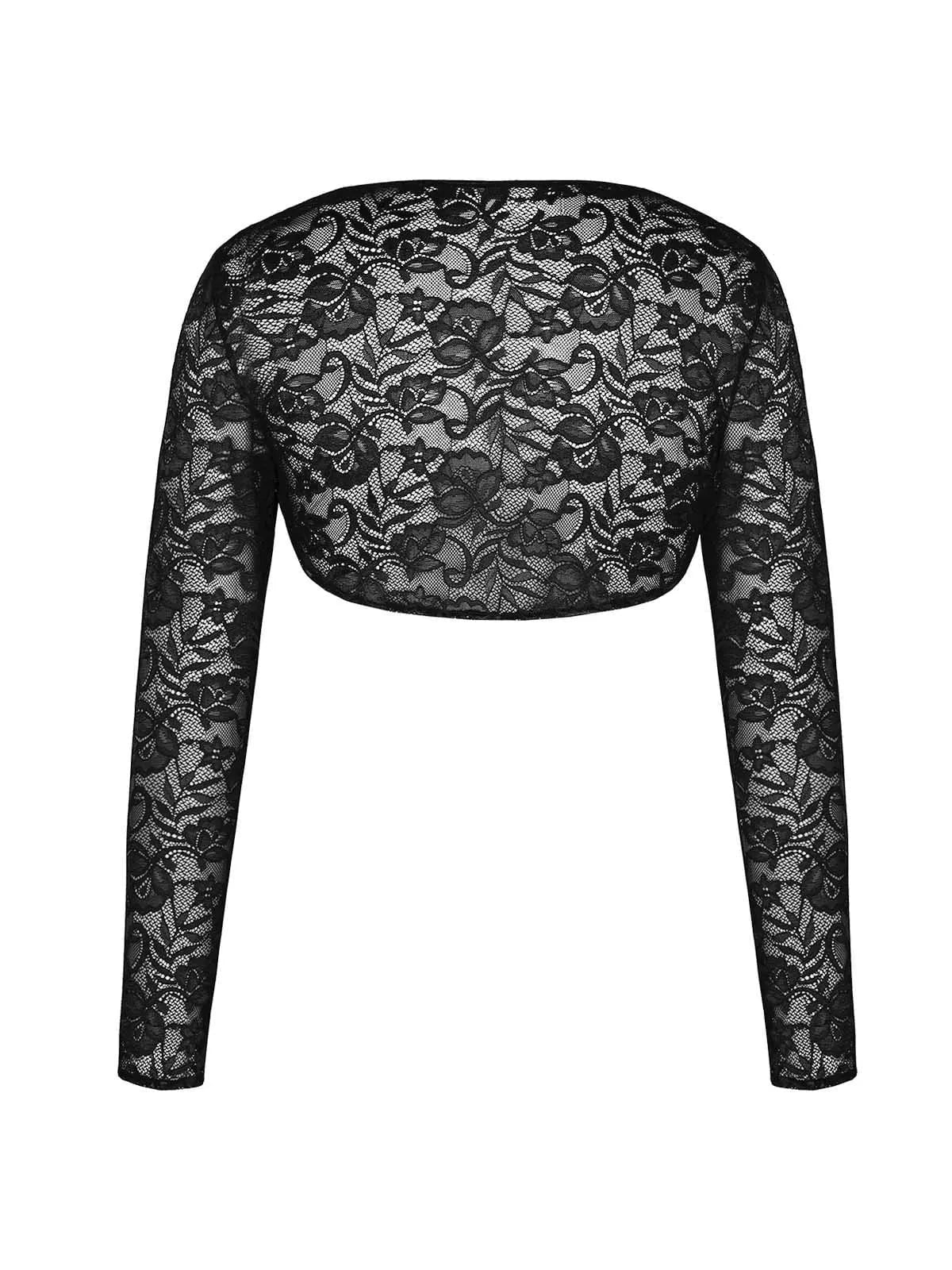 NOORÉ – Lace Bodysuit of Skirt