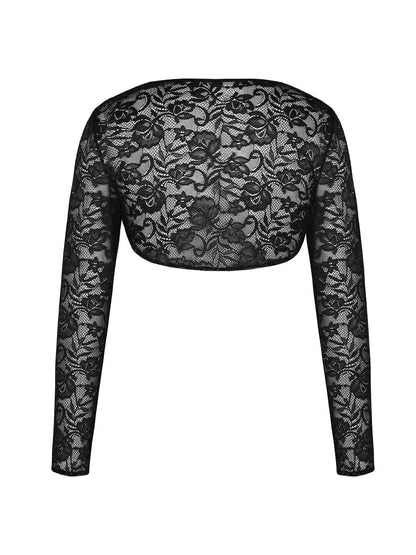 NOORÉ – Lace Bodysuit of Skirt