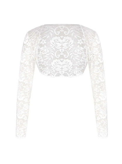 NOORÉ – Lace Bodysuit of Skirt
