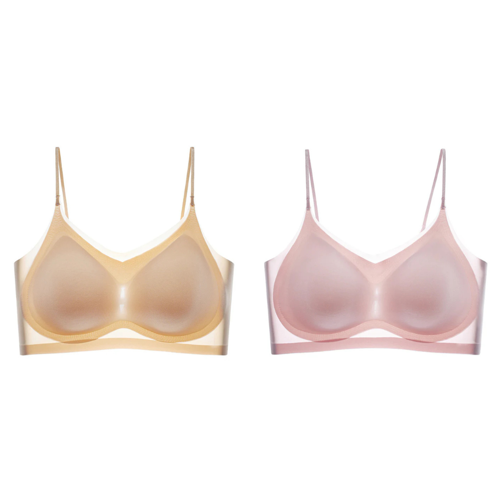 ZIVA - Ultralichte Beauty BH - LivingCurves Kaching Cart Upsell Toggle Geel/Roze / M