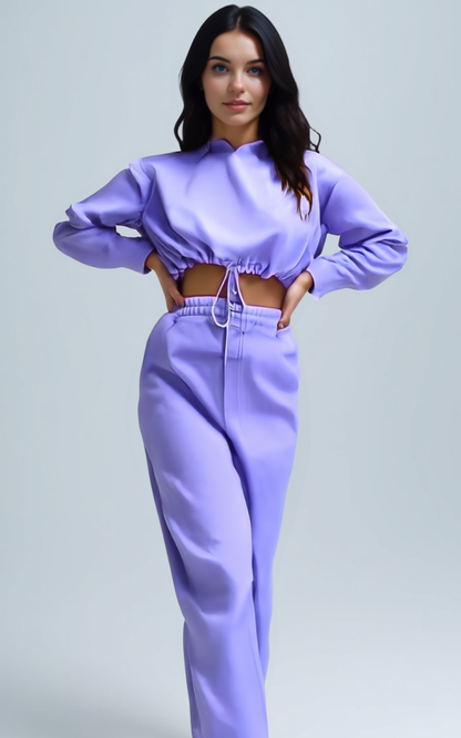 Jogging Suits For Women 2 Piece Sweatsuits Tracksuits Sexy Long Sleeve HoodieCasual Fitness Sportswear