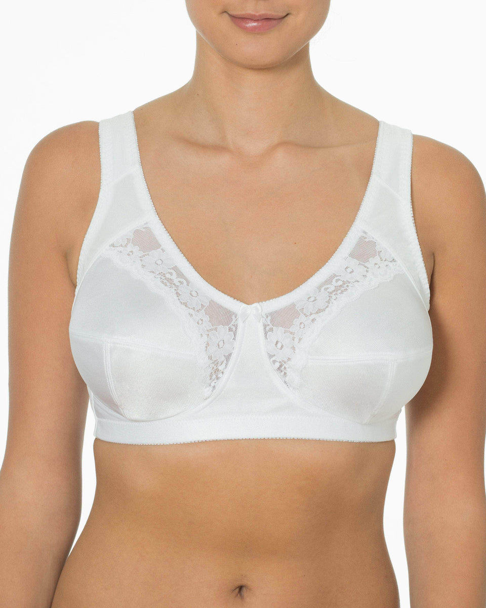 Style 7103 | Banded Full Figure Soft Cup Bra with Lace
