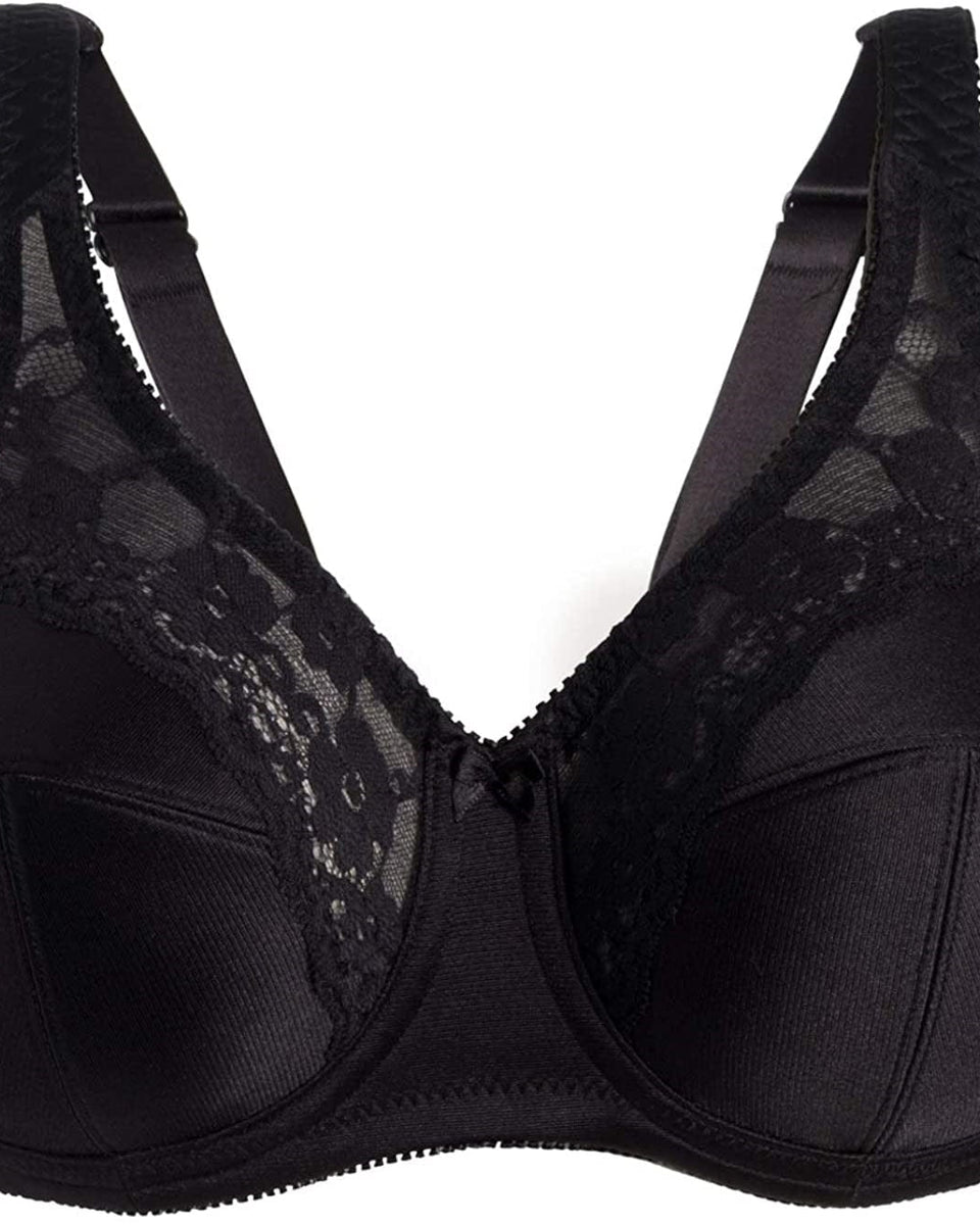 Style 7103 | Banded Full Figure Soft Cup Bra with Lace