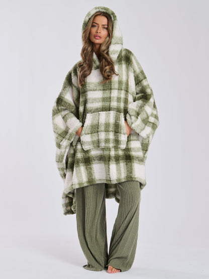 The Cosy Snuggle Hoodie In Green