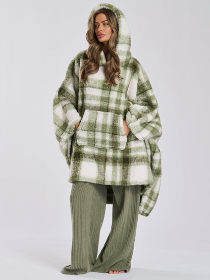 The Cosy Snuggle Hoodie In Green