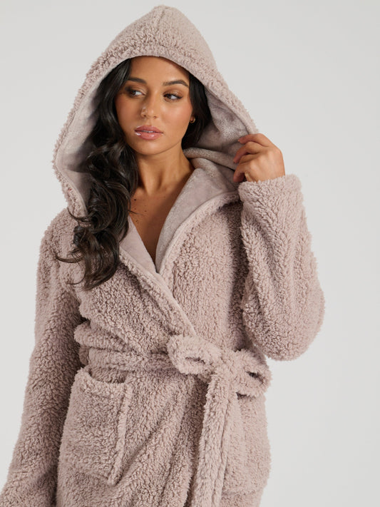 The Teddy Gown In Mink