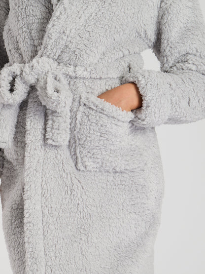 The Teddy Gown In Grey