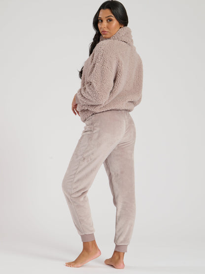 The Snood Lounge Set In Mink