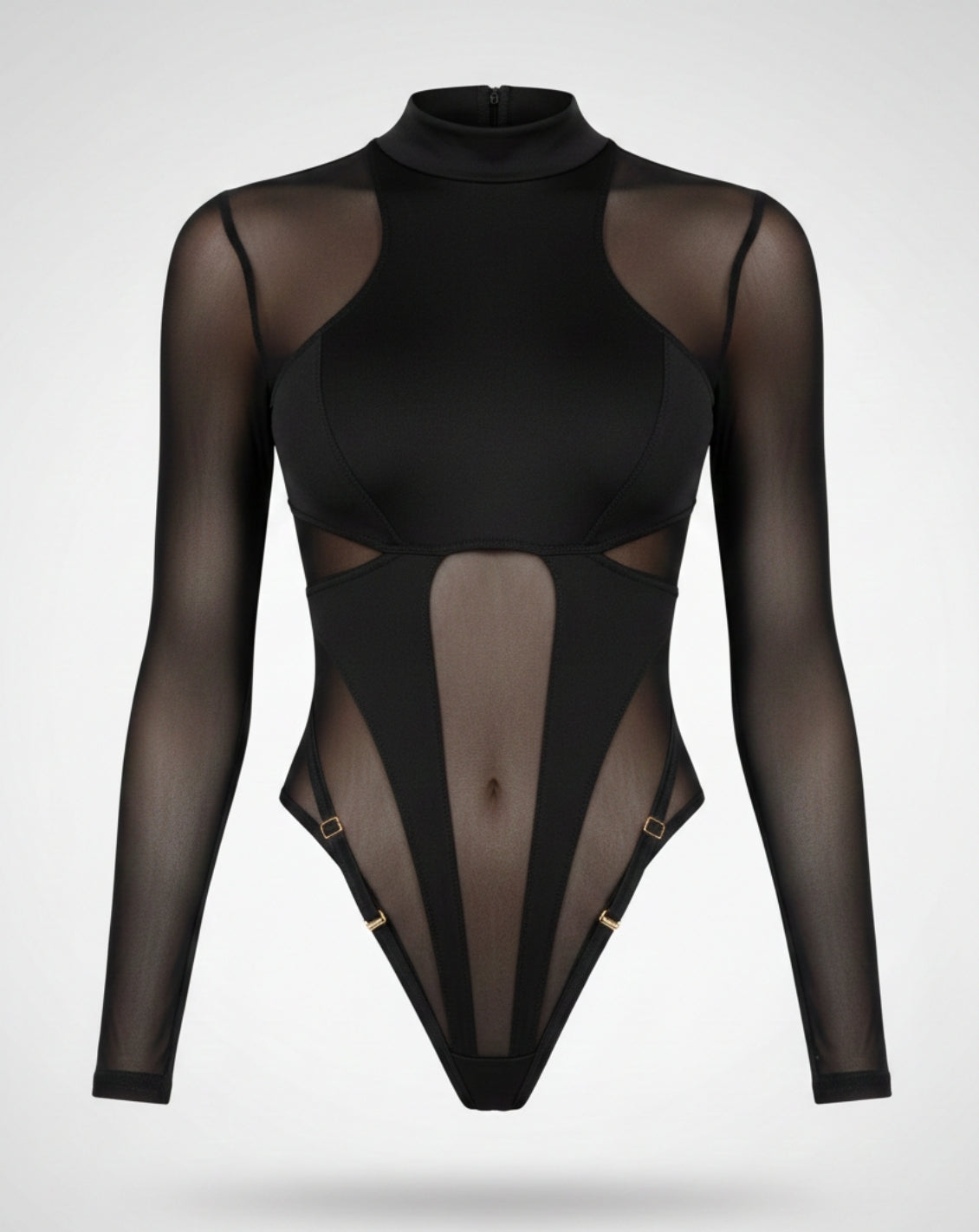 MAYA Noir – Luxe Bodysuit