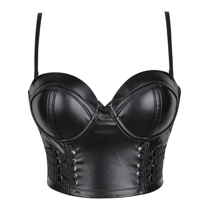 LIVC – Leren Corset & Gothic Tops Collectie | Luxe Leren en Kanten Bustier Tops voor Dames
