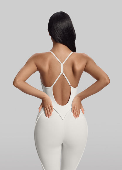 ORÉA – Crossback Shaping Catsuit - LivingCurves Bodysuit Wit / S