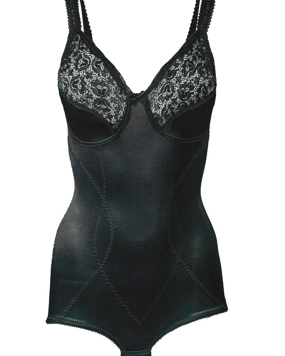 Style 8620 | Soft Cup Body Briefer - Black