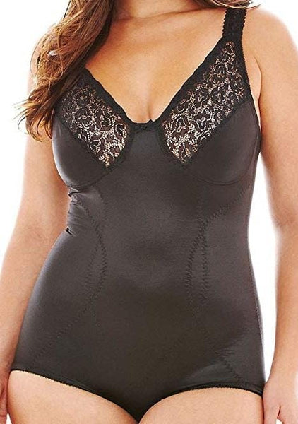Style 8620 | Soft Cup Body Briefer - Black