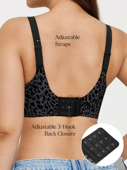 SERENA | Naadloze Beha zonder Beugel met Luipaardprint