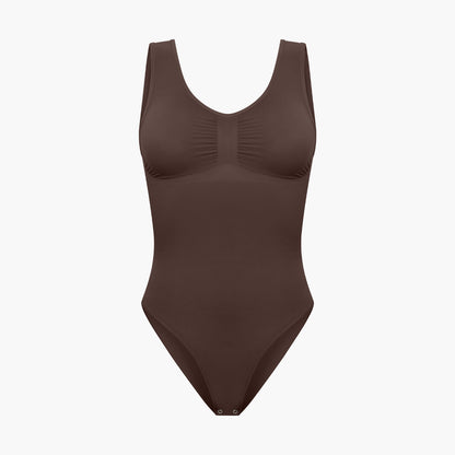 SOYA - Tank Bodysuit Shapewear - LivingCurves Bodysuit Bruin / XS