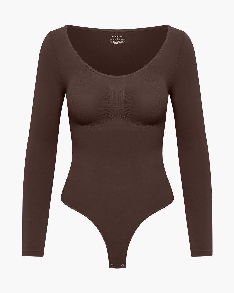 ARYA – Longsleeve Sculpt Bodysuit (Stringmodel)