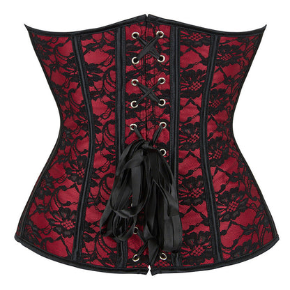 Retro Bodybuilding Chest Support Waist Girdling Belly Contraction Corset