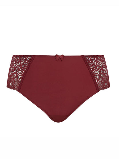 Panache Sculptresse Cherry Red Deep Brief Panty 9682