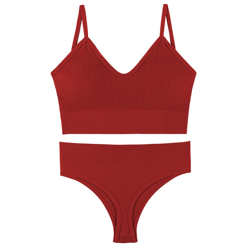 Naadloze Triangle BH Set – Meerdere Kleuren