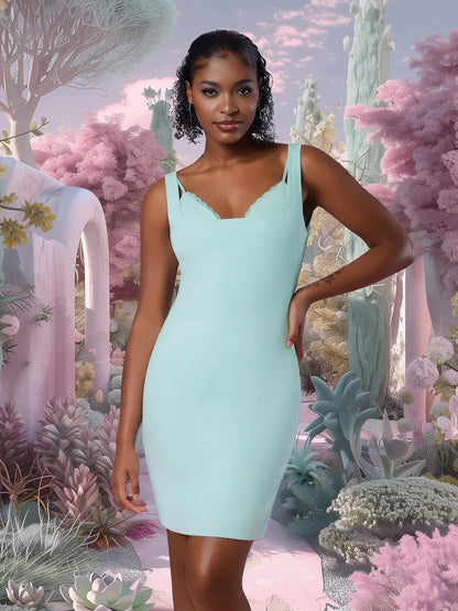 ILARA – Shaping Lace Cami Dress