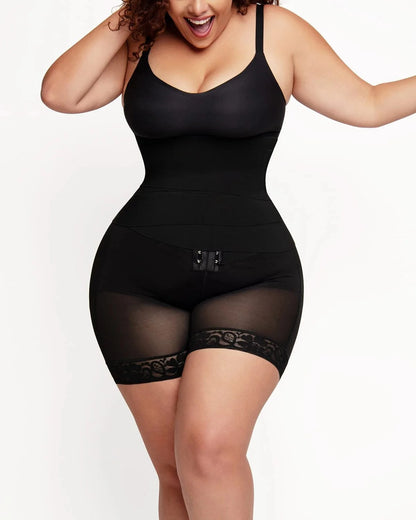 VEGA – Hoge Taille 2-in-1 Shaper Short - LivingCurves shaper shorts Zwart / S