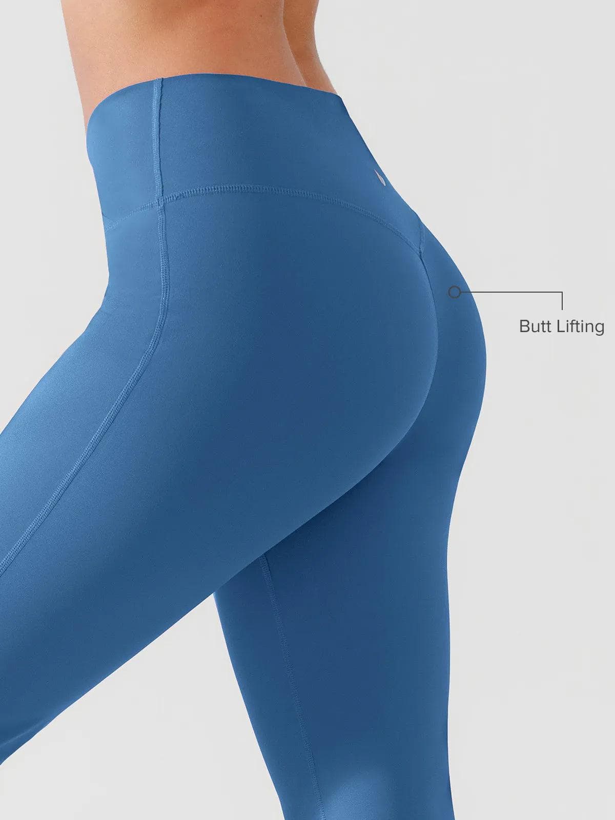 CELESTE – Flared Yoga Shaping Pants - LivingCurves Licht Blauw / XS