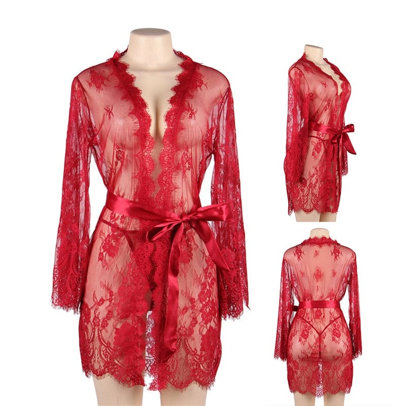 Amélie Button Lace Set