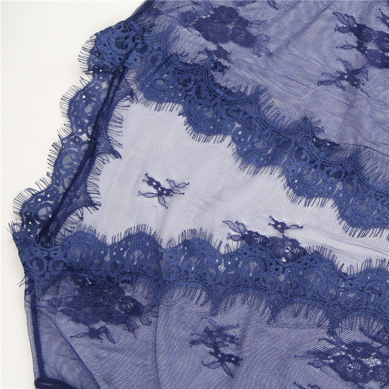 ÉLODIE 3 – Satijnen Kimono met kantdetail | Luxe Layering - LivingCurves After Dark premium sleepwear