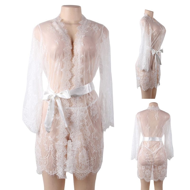 Amélie Button Lace Set