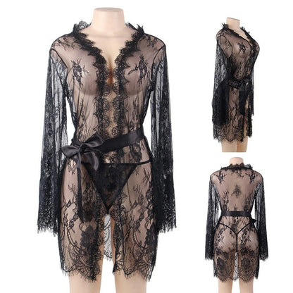 Amélie Button Lace Set