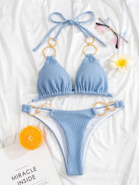 Maia ring bikini – bikini met ringdetails en verstelbare pasvorm