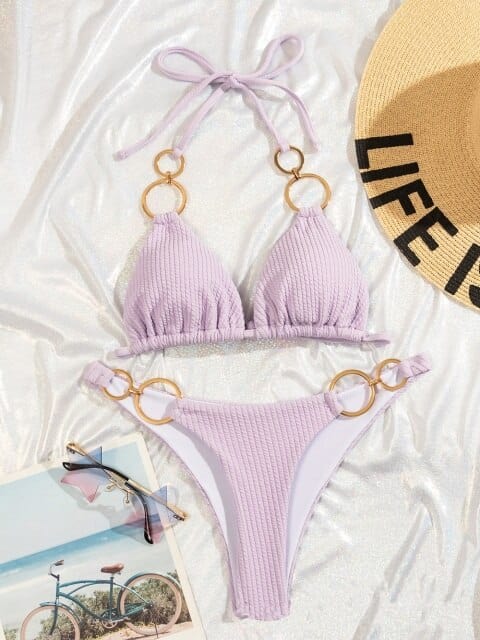 Maia ring bikini – bikini met ringdetails en verstelbare pasvorm