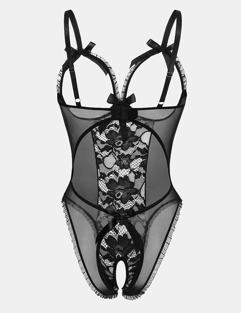 Lace Cut - Out Cup Bodysuit