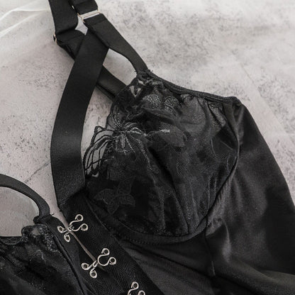 Amira Ruffle Body – Romantische Body met Kant & Ruches