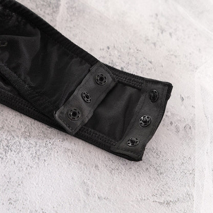 Amira Ruffle Body – Romantische Body met Kant & Ruches