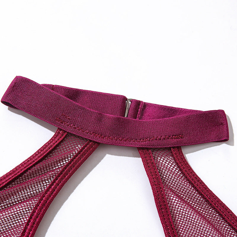 Aria lace zip body – kanten body met ritssluiting