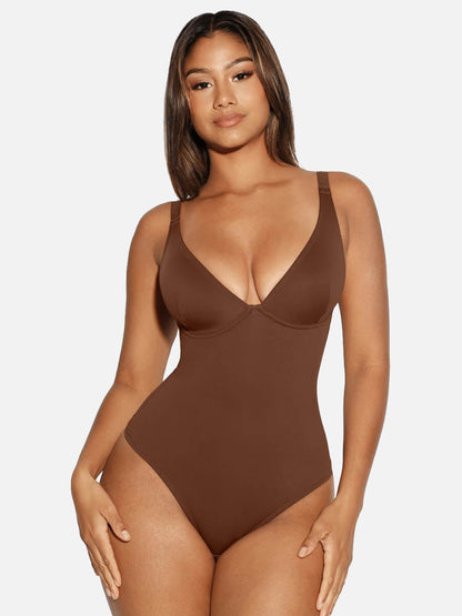 LIVC – V-Neck Tummy Control Shaping Bodysuit | Naadloze Comfort Body met Shaping Effect & Elegante Pasvorm