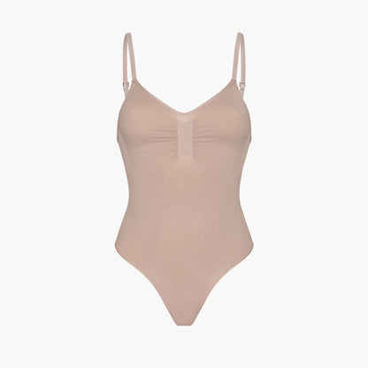 LINN – Naadloze Shaping Body - LivingCurves Bodysuit Beige / XS