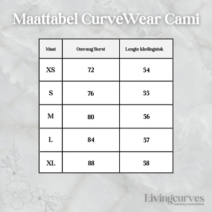 MIRA – CurveWear Cami - LivingCurves Default Title