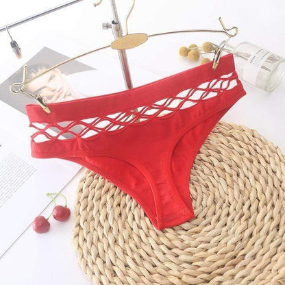 Lina mesh brazilian slip – luchtige slip met Braziliaanse snit