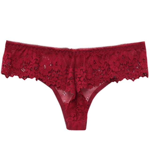 Émie lace brazilian – kanten Braziliaanse slip met zachte pasvorm