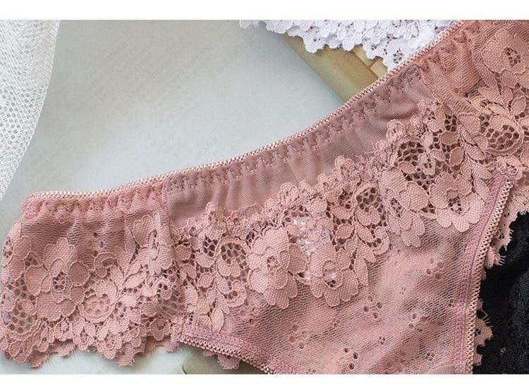 Émie lace brazilian – kanten Braziliaanse slip met zachte pasvorm