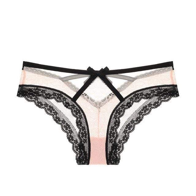 Luna lace mesh slip – kanten mesh slip met vrouwelijke details