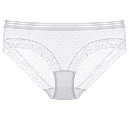Sofia dot mesh slip – slip met doorschijnend stippenpatroon
